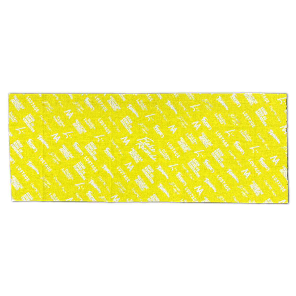 FLAKE RECORDS 20TH LIMITED / 全出演バンドロゴ入り手拭い