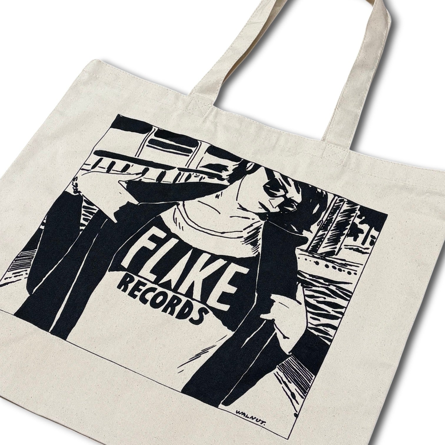 FLAKE RECORDS / FLAKE GIRL TOTE BAG  DESIGNED BY WALNUT