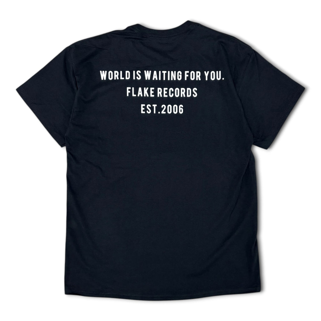 FLAKE RECORDS / WORLD IS WAITING FOR YOU T-SHIRTS