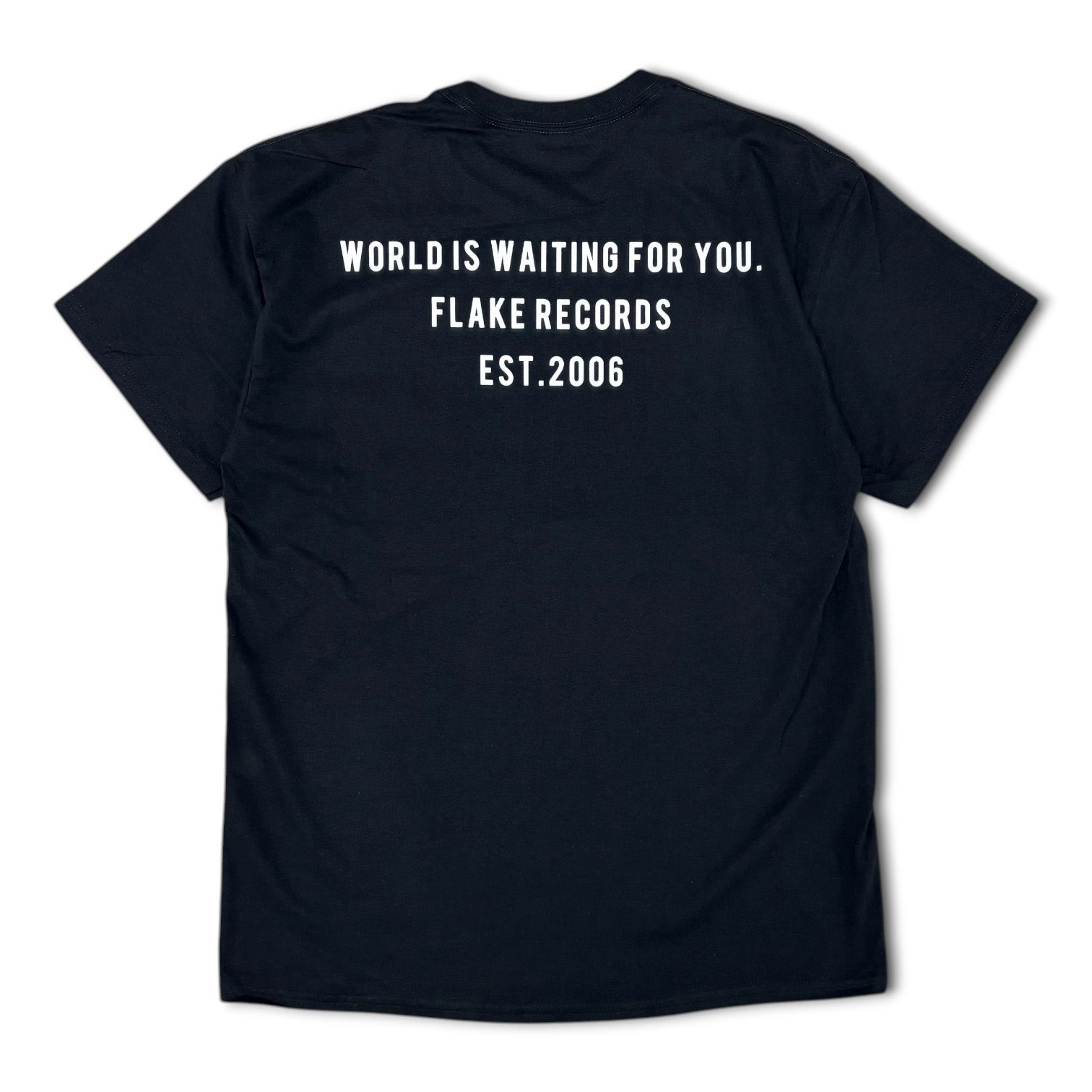 FLAKE RECORDS / WORLD IS WAITING FOR YOU T-SHIRTS