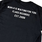FLAKE RECORDS / WORLD IS WAITING FOR YOU T-SHIRTS
