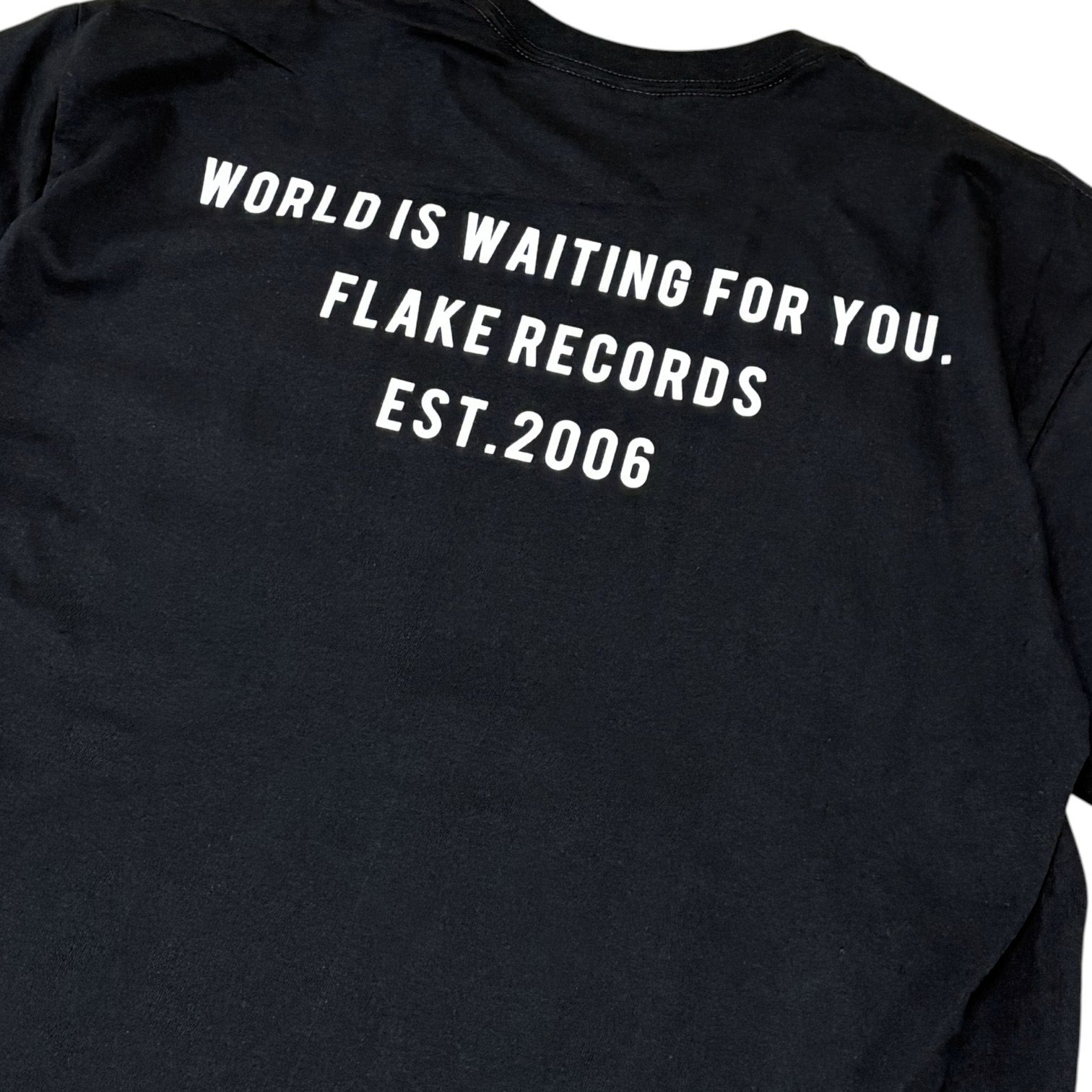 FLAKE RECORDS / WORLD IS WAITING FOR YOU T-SHIRTS