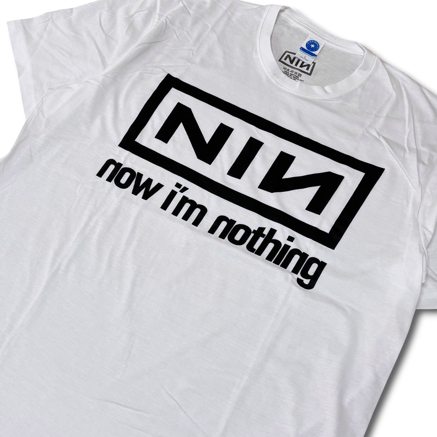 NINE INCH NAILS / NOW I'M NOTHING T-SHIRTS
