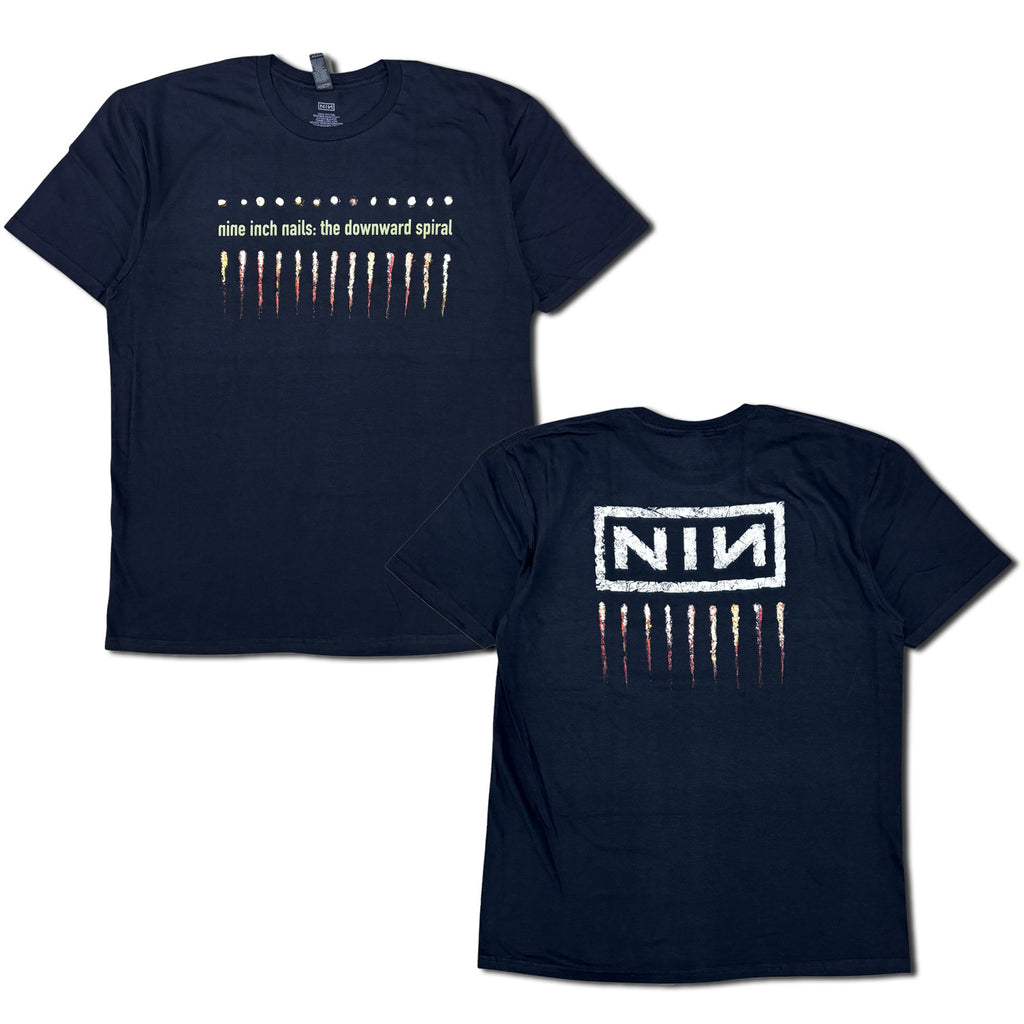 NINE INCH NAILS / DOWNWARD SPIRAL T-SHIRTS