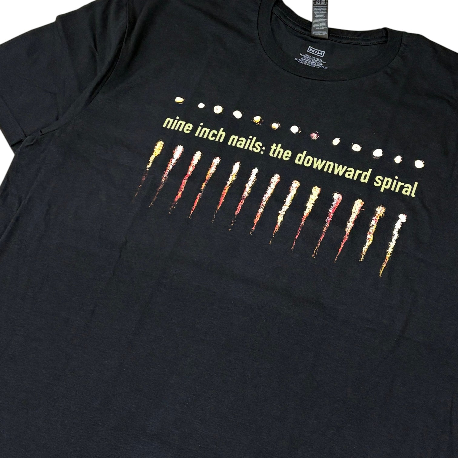 NINE INCH NAILS / DOWNWARD SPIRAL T-SHIRTS