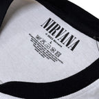 NIRVANA / DOUBLE HAPPY FACE RINGER T-SHIRTS
