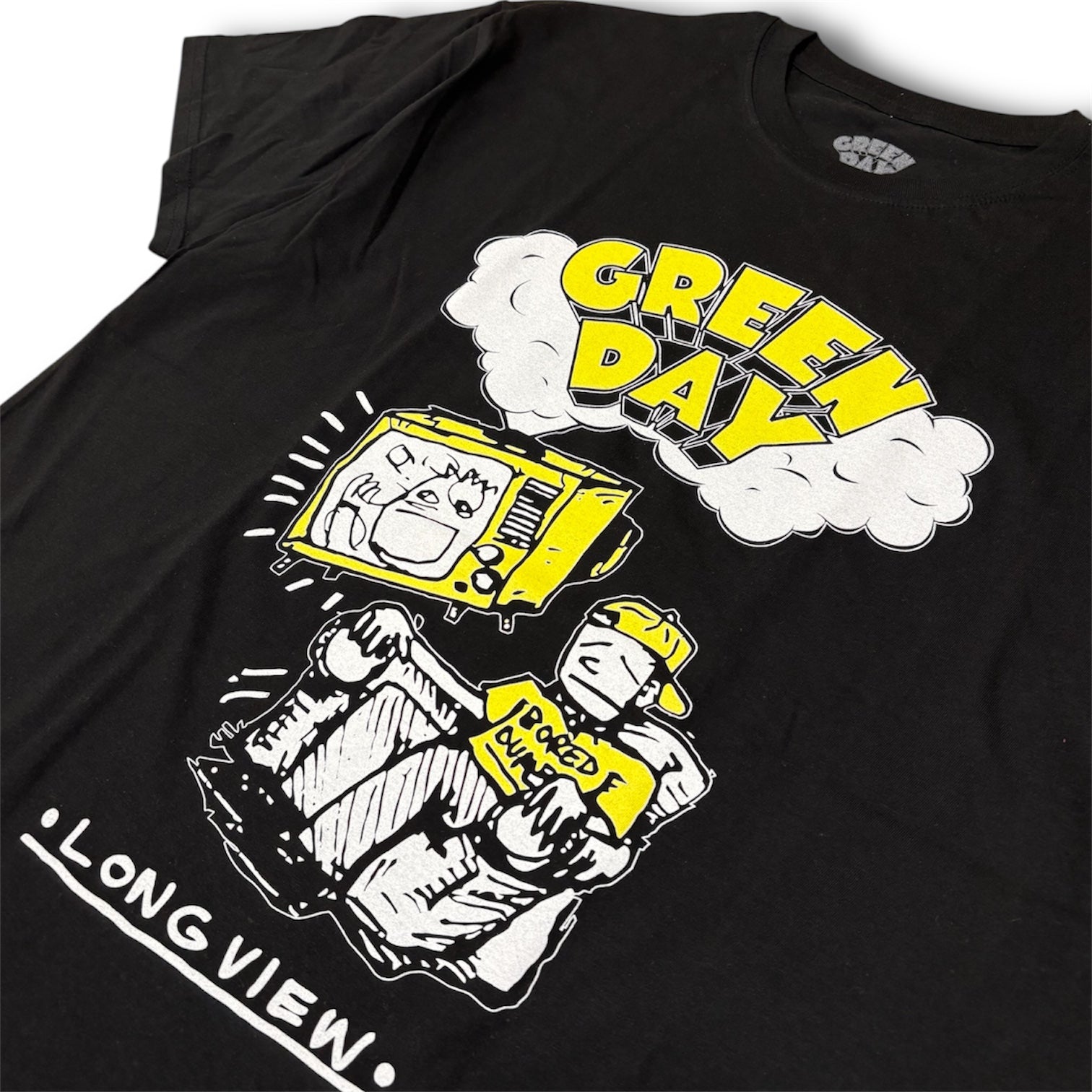 GREEN DAY/LONG VIEW DOODLE T-SHIRTS