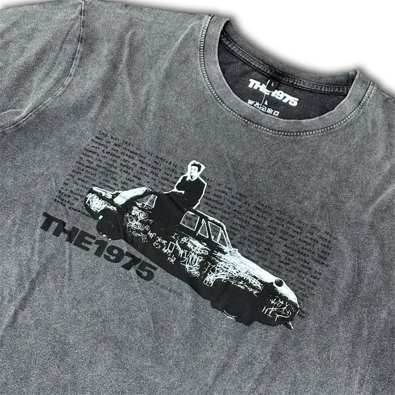 THE1975/CAR PHOTO T-SHIRTS