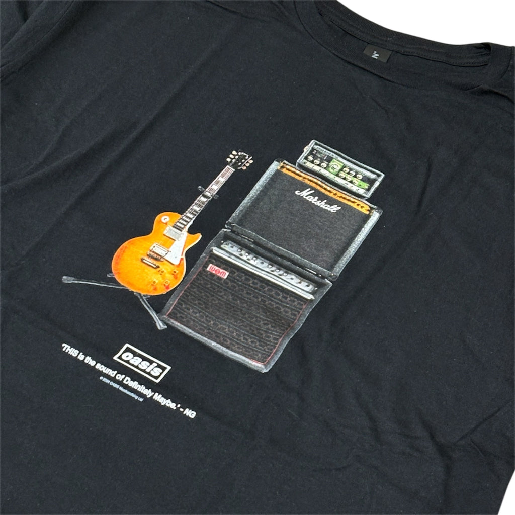 OASIS / DEFINITELY MAYBE GUITAR T-SHIRTS