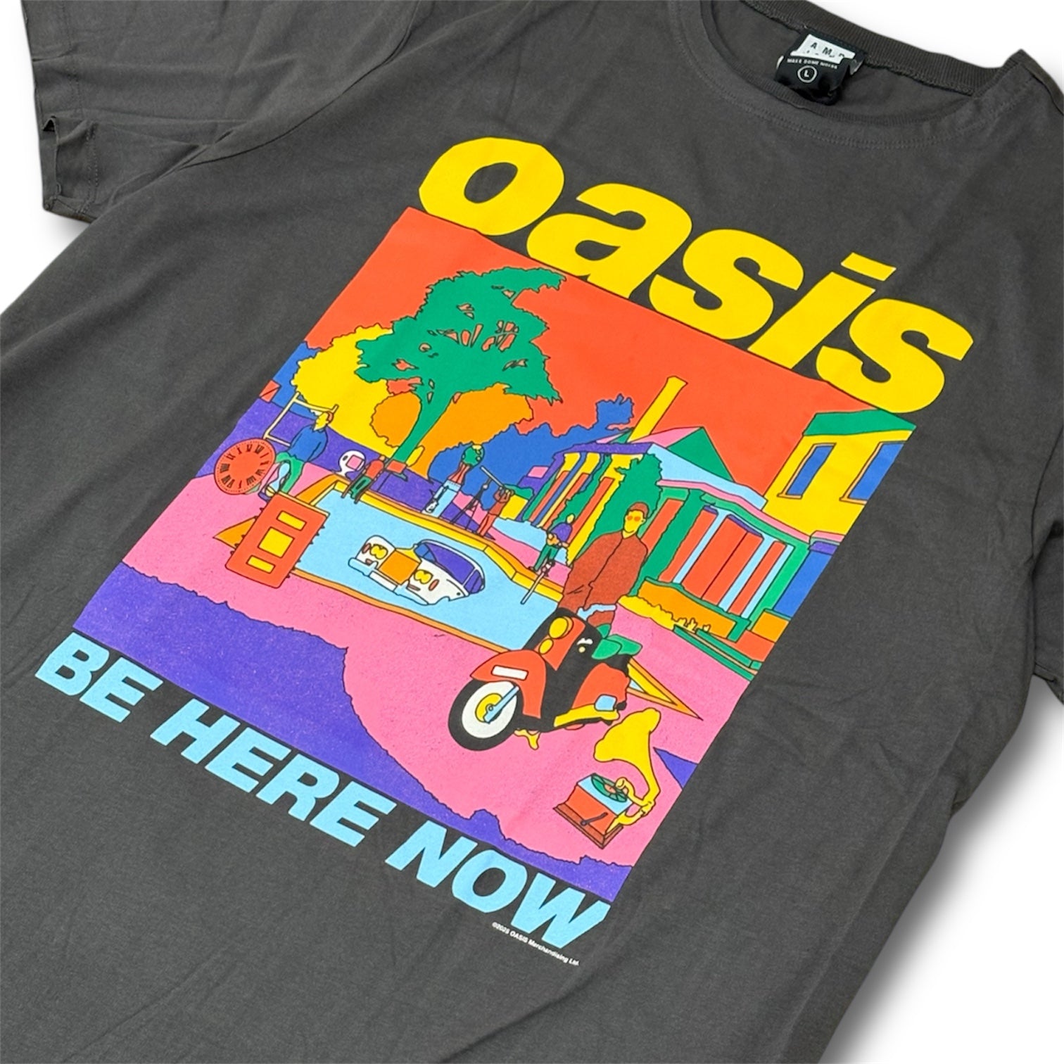 OASIS / BE HERE NOW T-SHIRTS