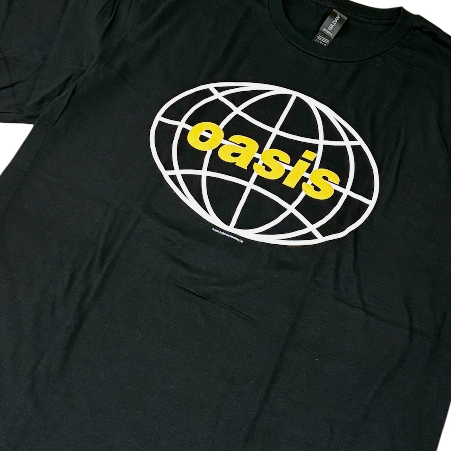 OASIS / GLOBE LOGO T-SHIRTS