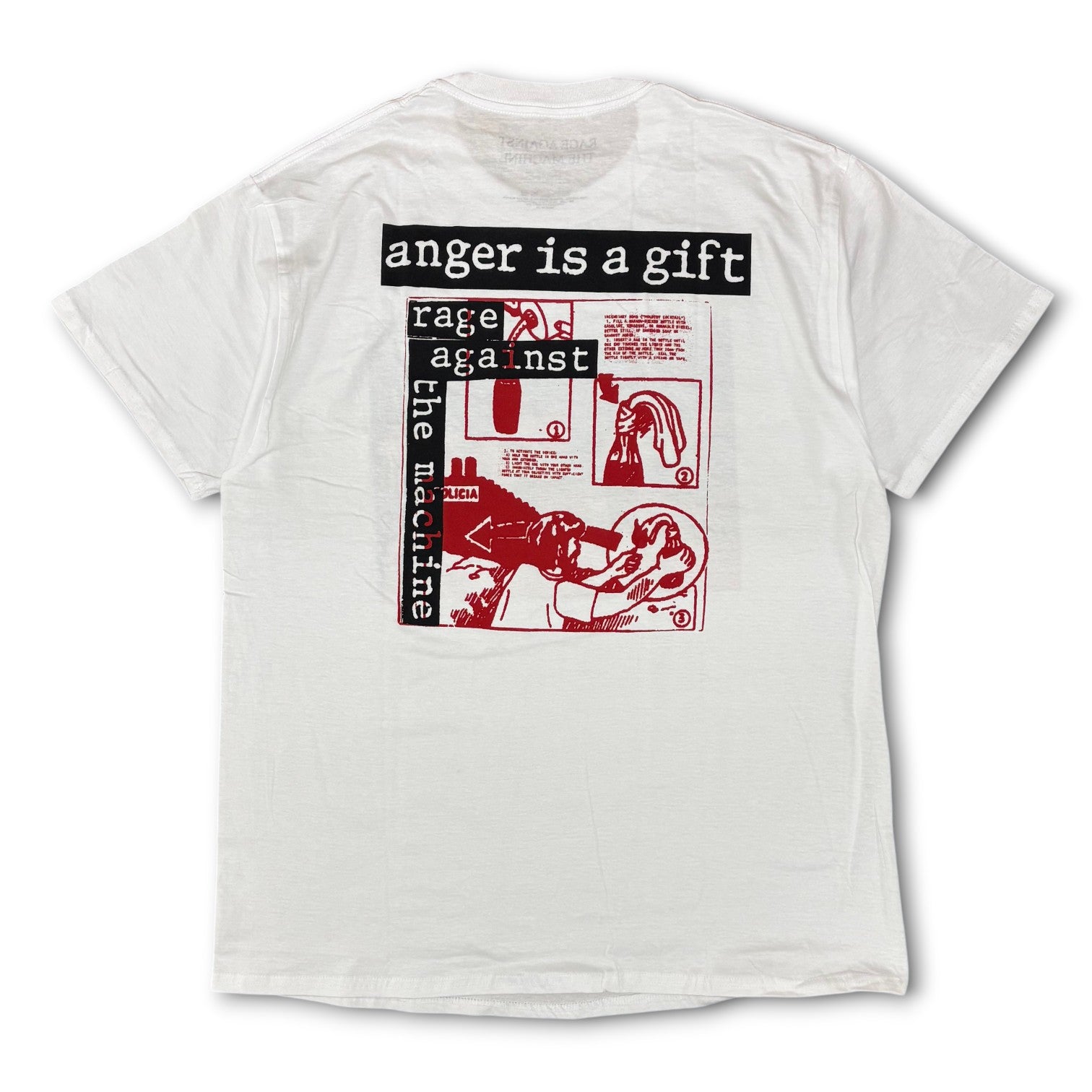 RAGE AGAINST THE MACHINE / ANGER IS A GIFT T-SHIRTS