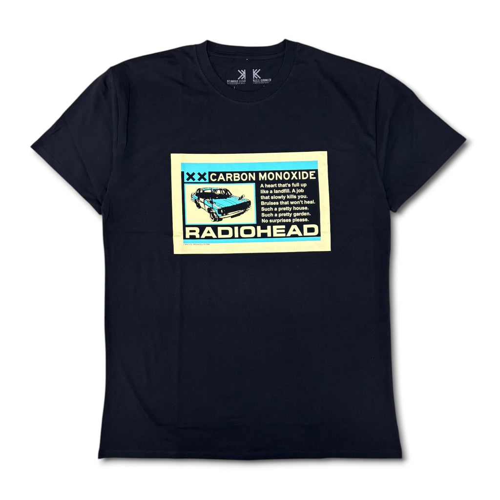 RADIOHEAD / CARBON MONOXIDE T-SHIRTS