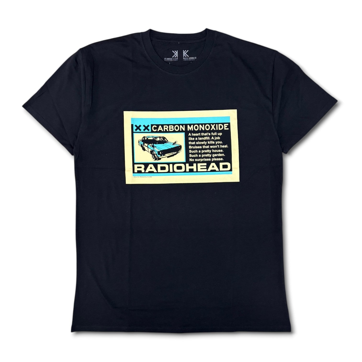 RADIOHEAD / CARBON MONOXIDE T-SHIRTS