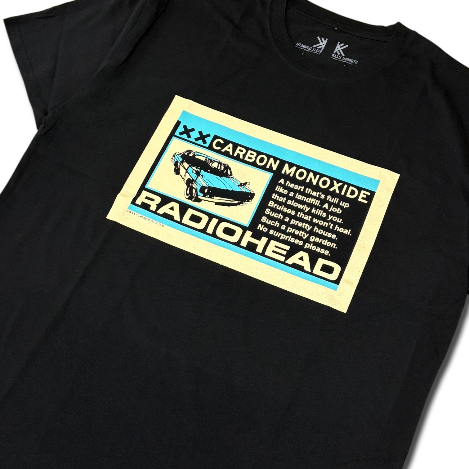 RADIOHEAD / CARBON MONOXIDE T-SHIRTS