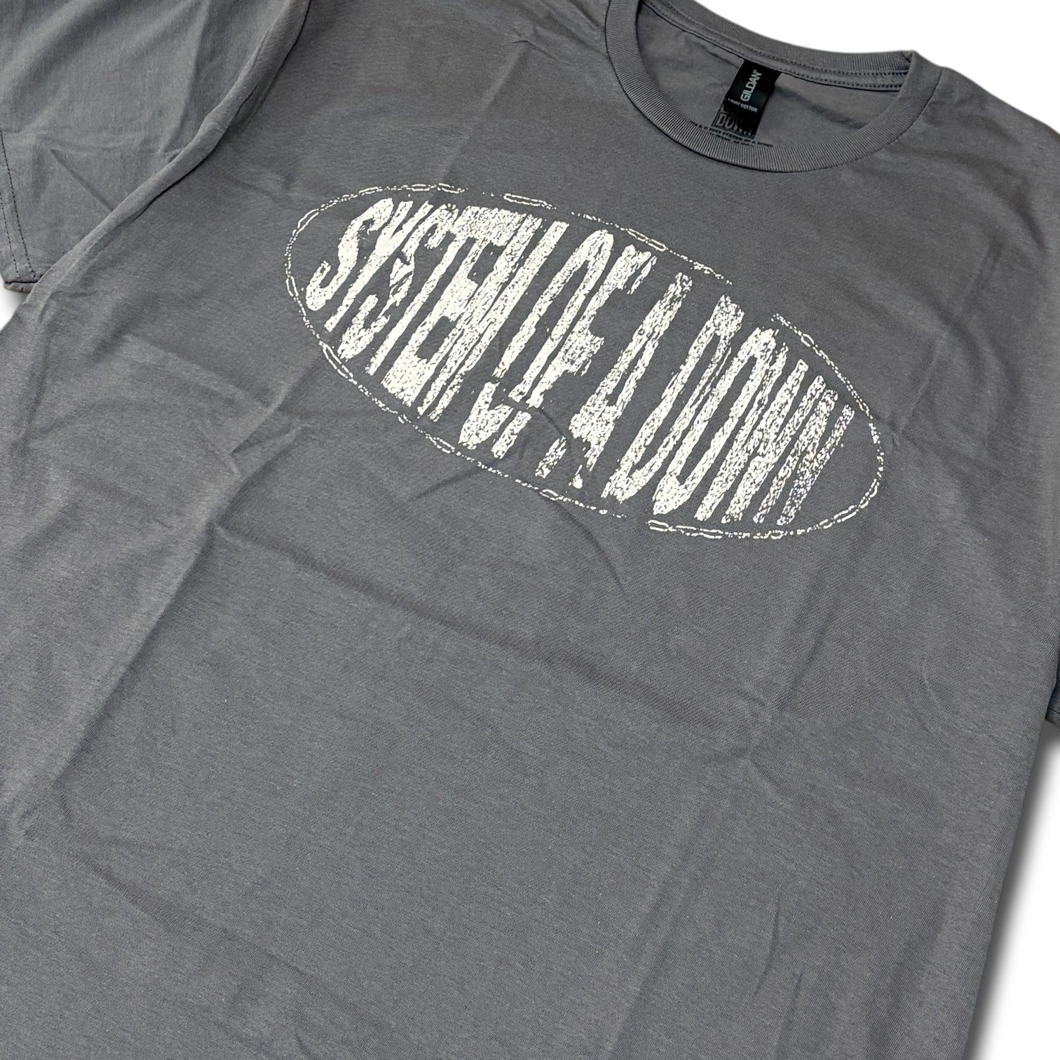 SYSTEM OF A DOWN / STRETCHED LOGO T-SHIRTS