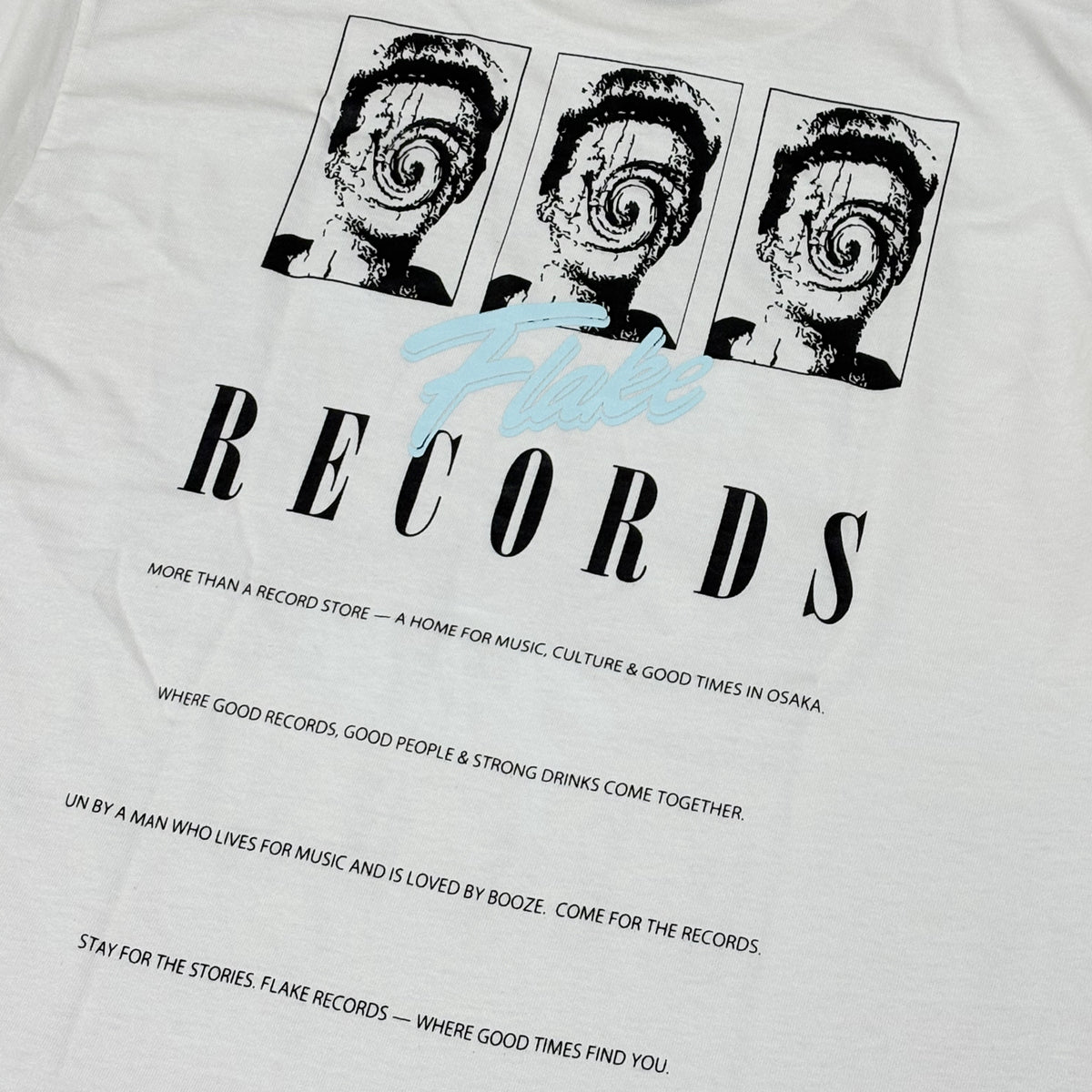 FLAKE RECORDS / DESIGNED BY チヨ(SPARK!! SOUND!! SHOW!!) T-SHIRT