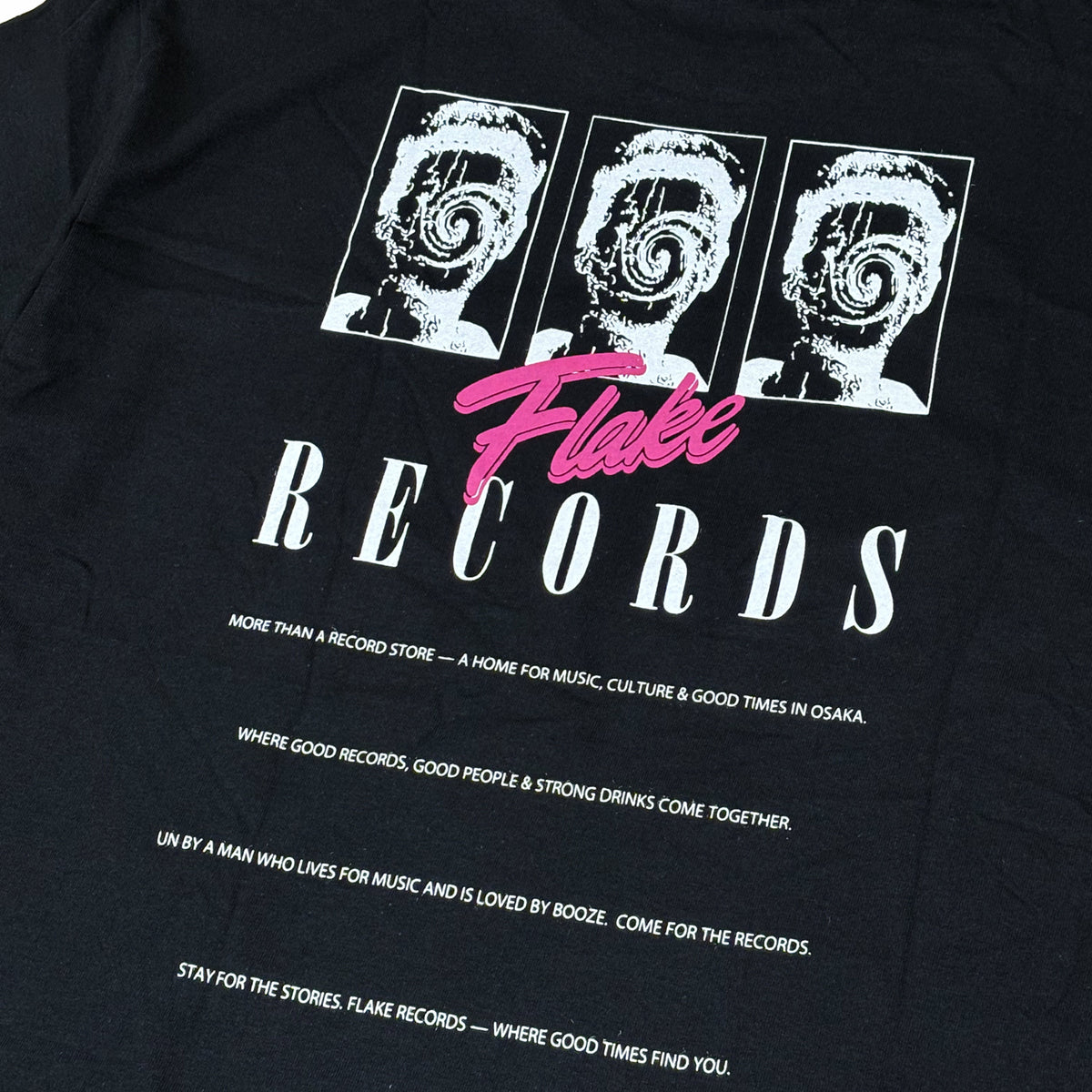 FLAKE RECORDS / DESIGNED BY チヨ(SPARK!! SOUND!! SHOW!!) T-SHIRT