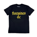 FONTAINES D.C. / GOTHIC LOGO T-SHIRT