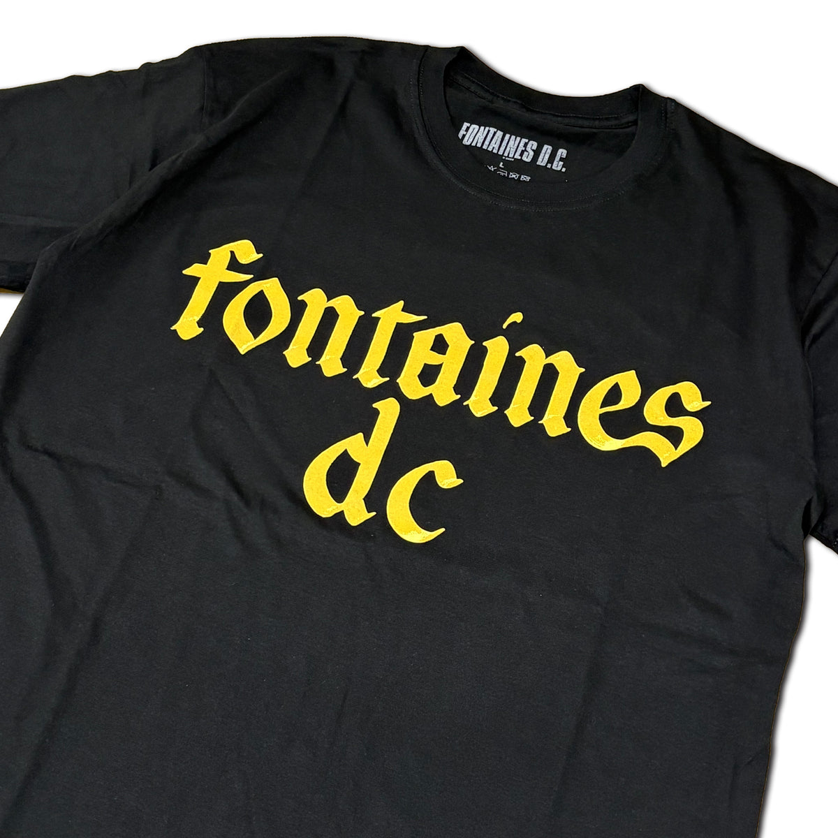 FONTAINES D.C. / GOTHIC LOGO T-SHIRT