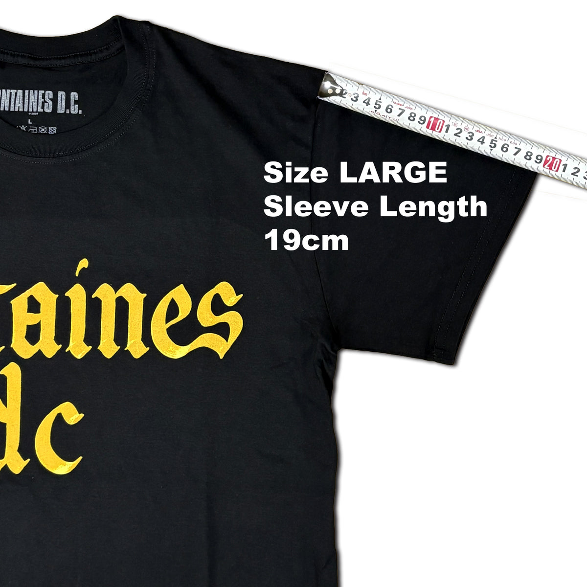FONTAINES D.C. / GOTHIC LOGO T-SHIRT