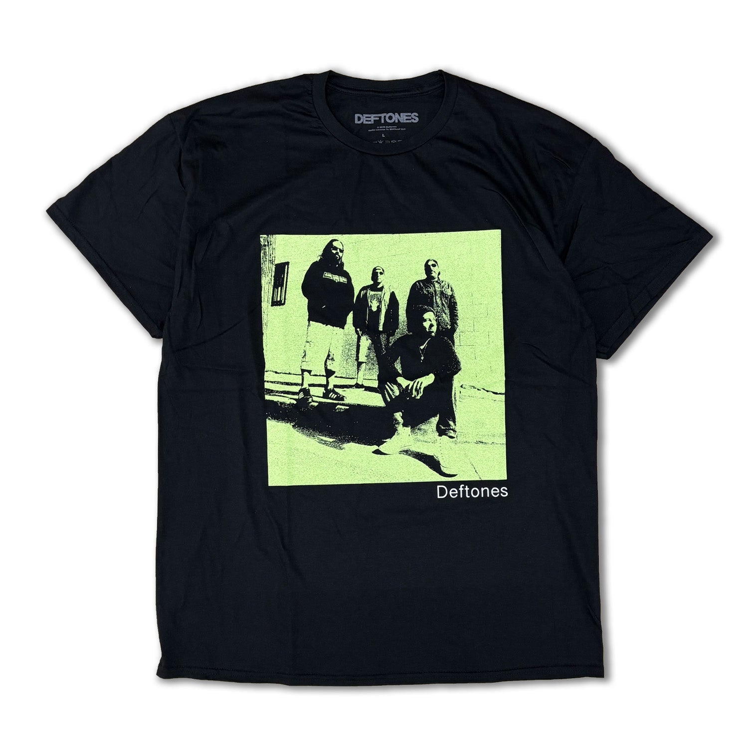 DEFTONES / GREEN PHOTO T-SHIRTS