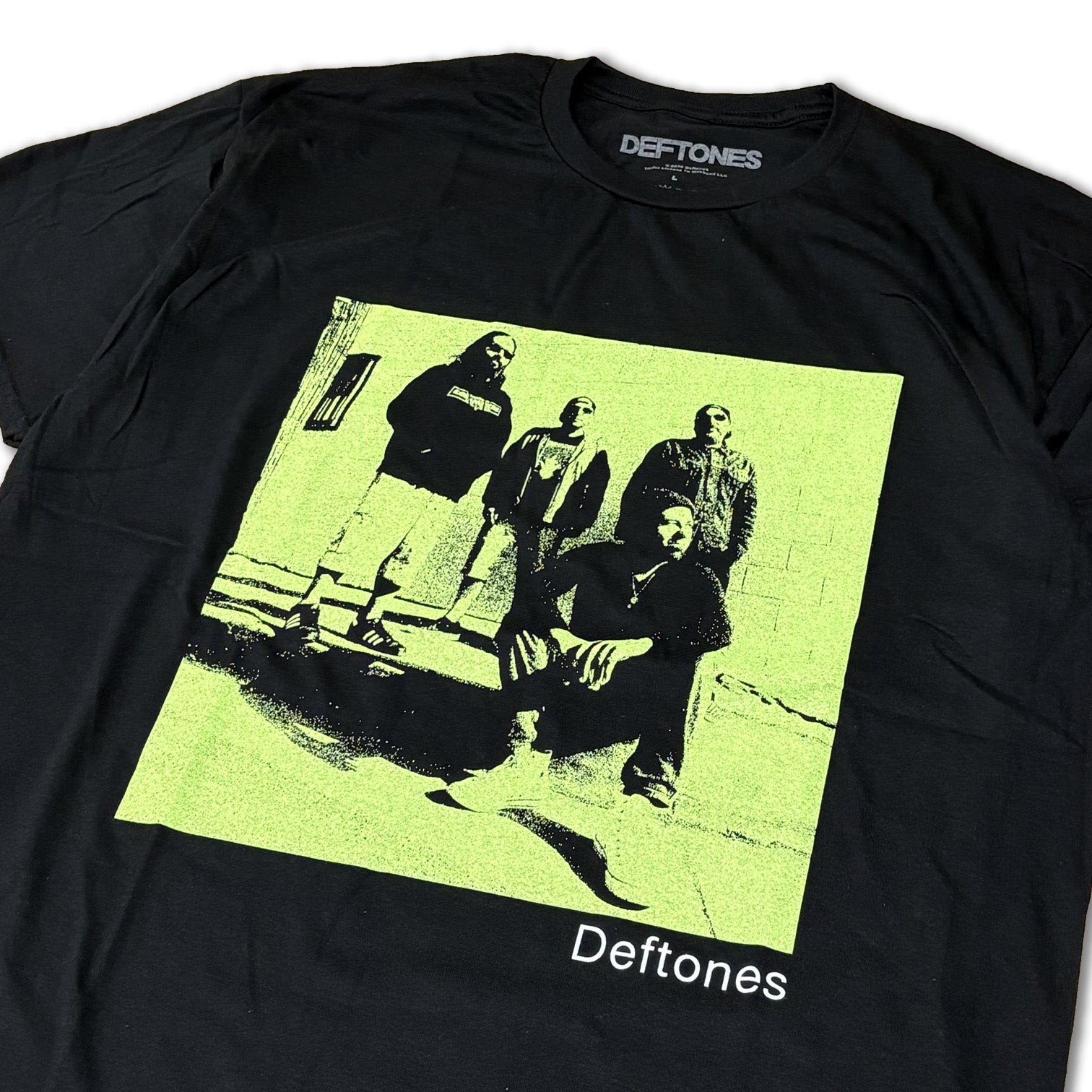 DEFTONES / GREEN PHOTO T-SHIRTS