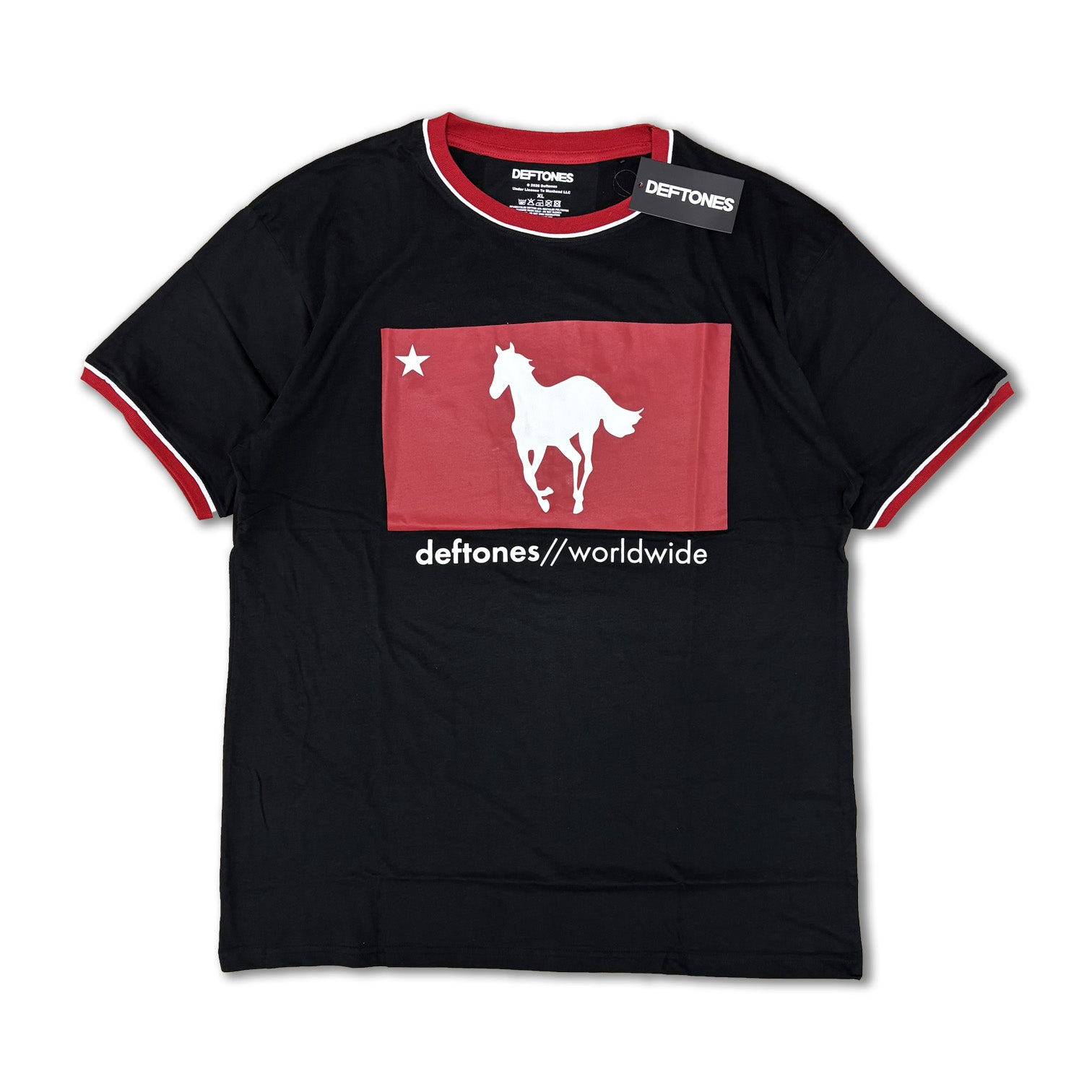 DEFTONES / STAR AND PONY (RINGER) T-SHIRTS