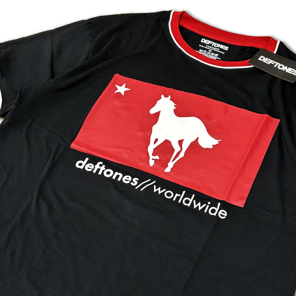 DEFTONES / STAR AND PONY (RINGER) T-SHIRTS