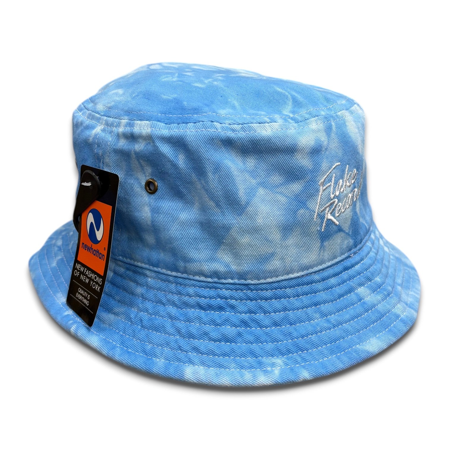 FLAKE RECORDS / BUCKET HAT (TIE DYE BLUE)