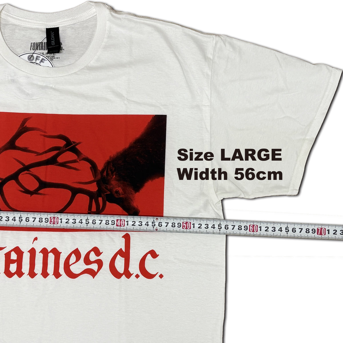 FORTAINES D.C. / CLASHING STAGS T-SHIRT