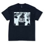 FLAKE RECORDS /DESIGNED BY WALNUT  FLAKE GIRL T-SHIRTS