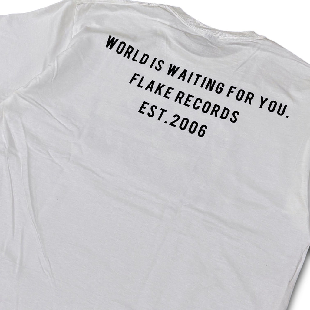 FLAKE RECORDS / WORLD IS WAINTING FOR YOU T-SHIRTS