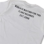 FLAKE RECORDS / WORLD IS WAINTING FOR YOU T-SHIRTS