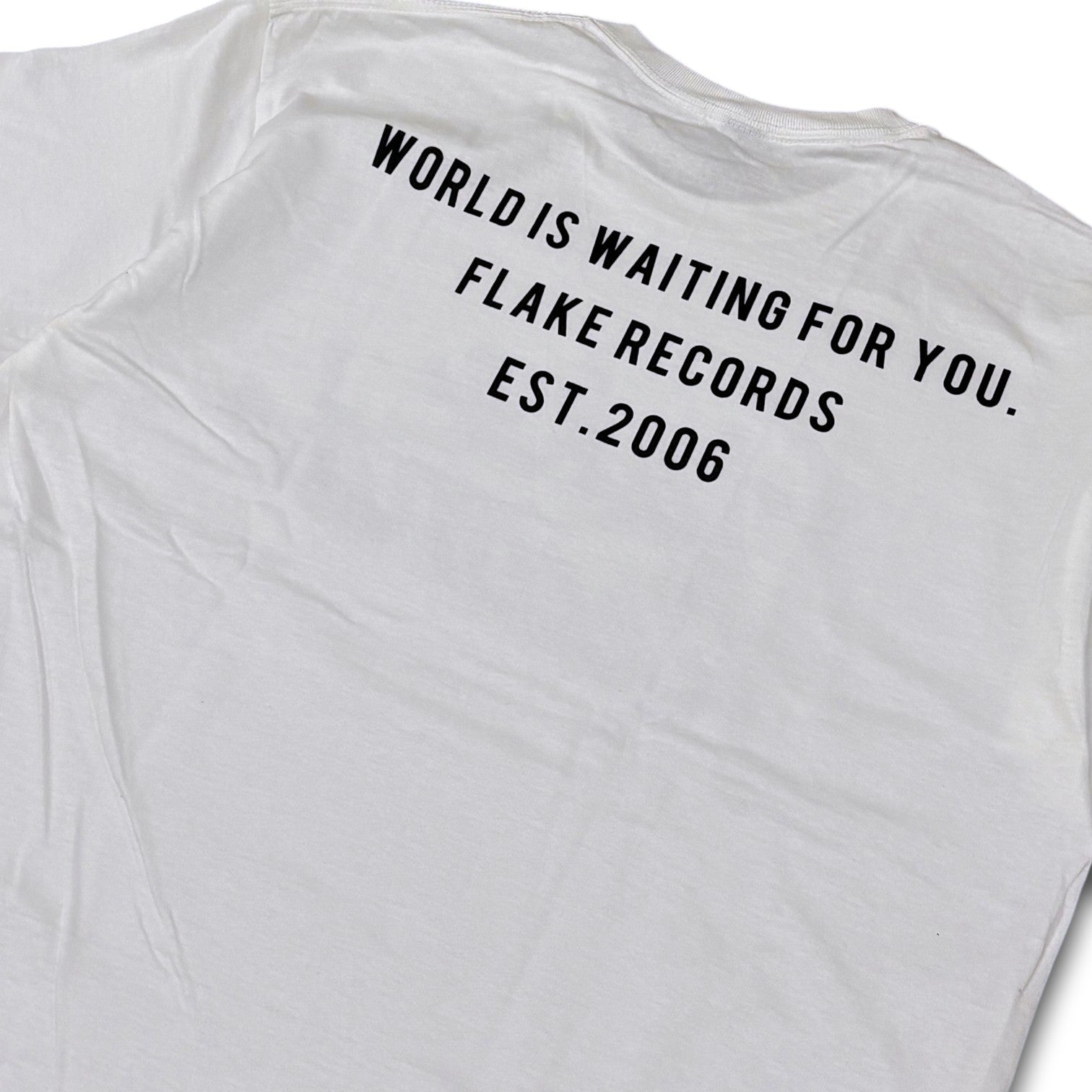 FLAKE RECORDS / WORLD IS WAINTING FOR YOU T-SHIRTS
