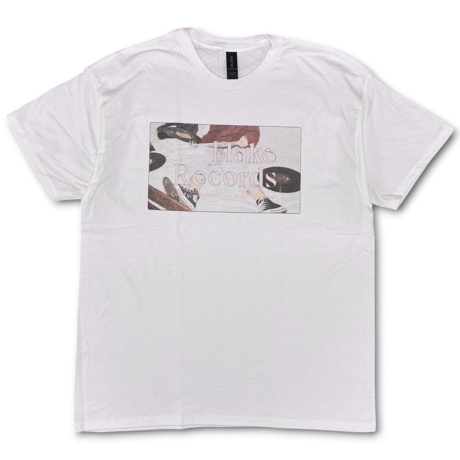 FLAKE RECORDS / DESIGNED BY CHARLOTTE WORKS  PHOTO T-SHIRTS
