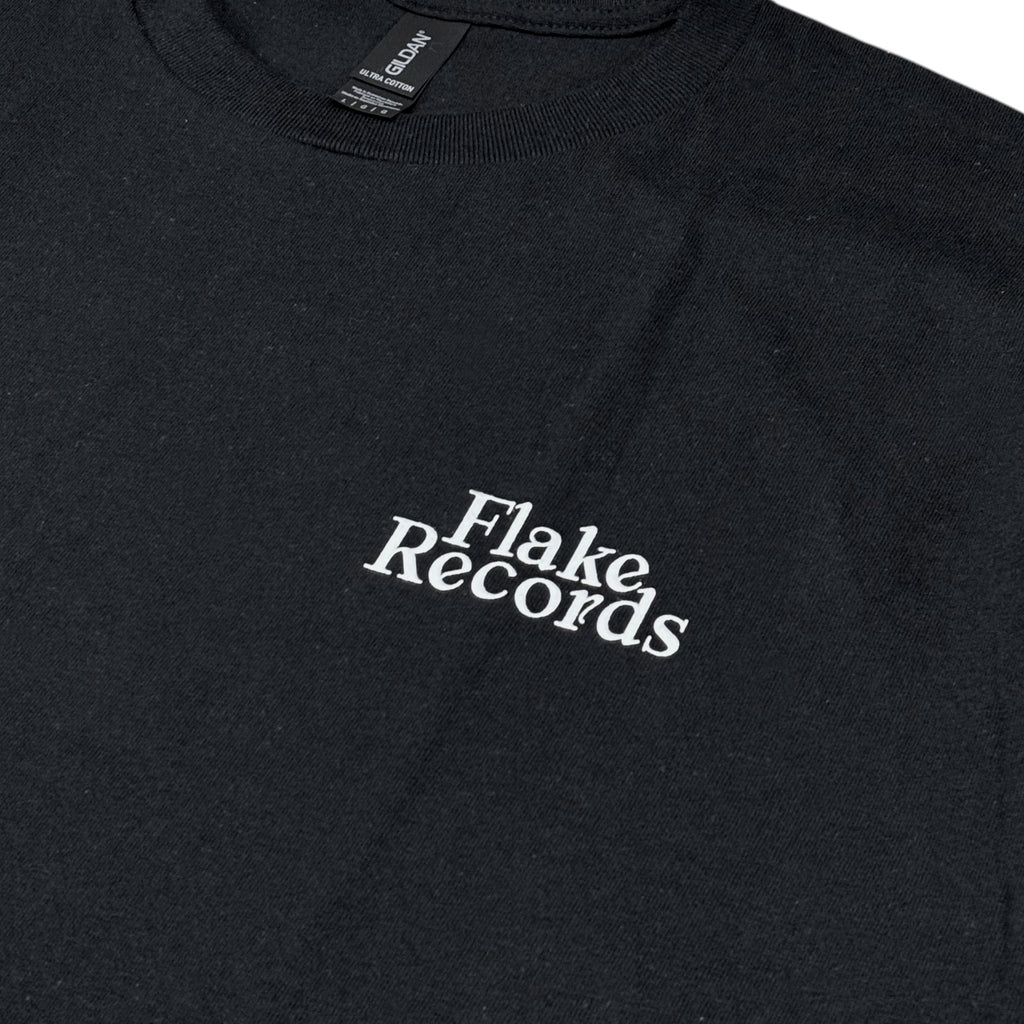 FLAKE RECORDS / DESIGNED BY CHARLOTTE WORKS  OVALL LOGO T-SHIRTS