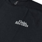 FLAKE RECORDS / DESIGNED BY CHARLOTTE WORKS  OVALL LOGO T-SHIRTS