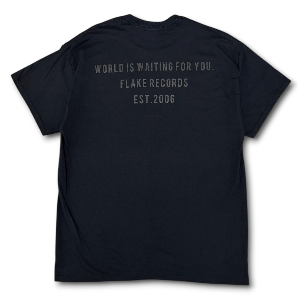 FLAKE RECORDS / WORLD IS WAITING FOR YOU T-SHIRTS