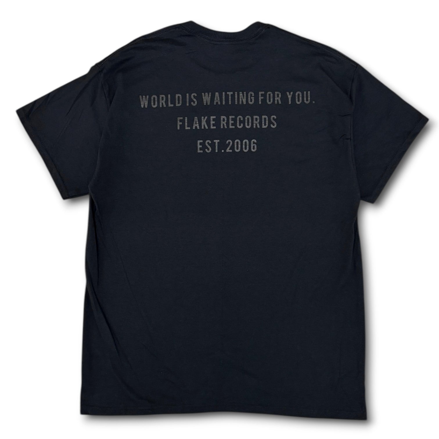 FLAKE RECORDS / WORLD IS WAITING FOR YOU T-SHIRTS