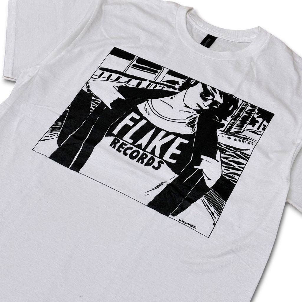 FLAKE RECORDS /DESIGNED BY WALNUT  FLAKE GIRL T-SHIRTS