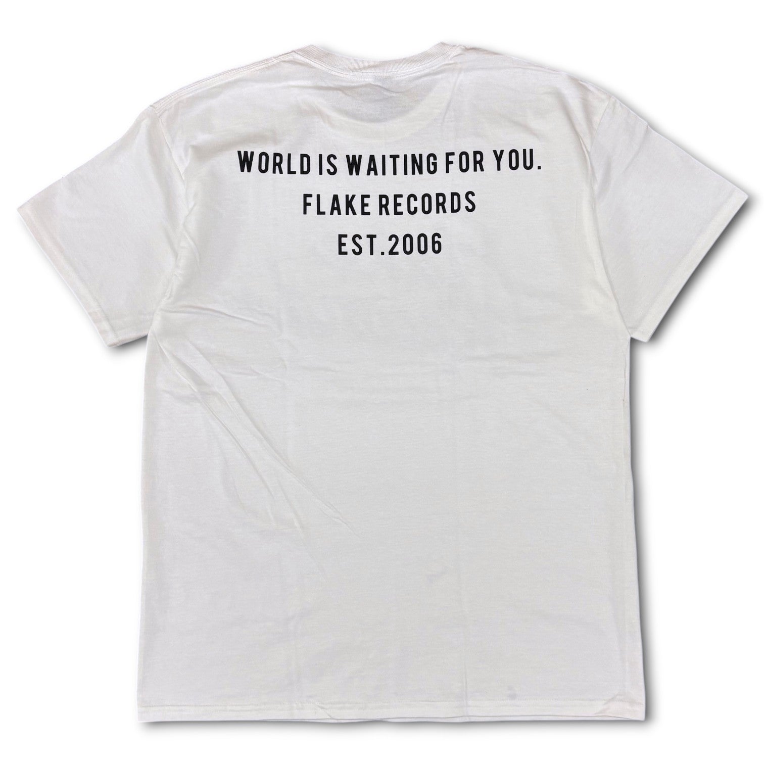 FLAKE RECORDS / WORLD IS WAINTING FOR YOU T-SHIRTS