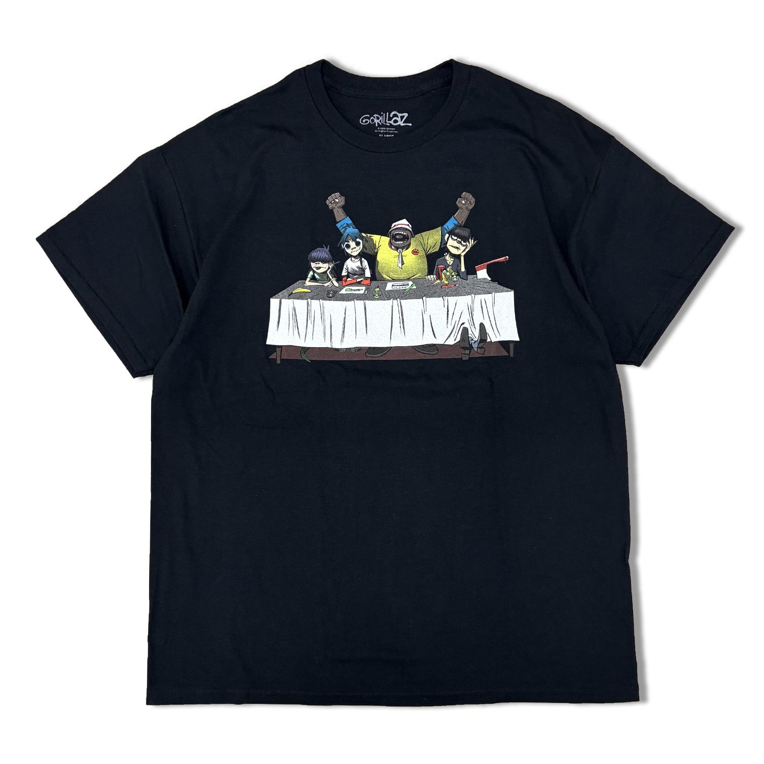GORILLAZ / DINNER TABLE T-SHIRTS