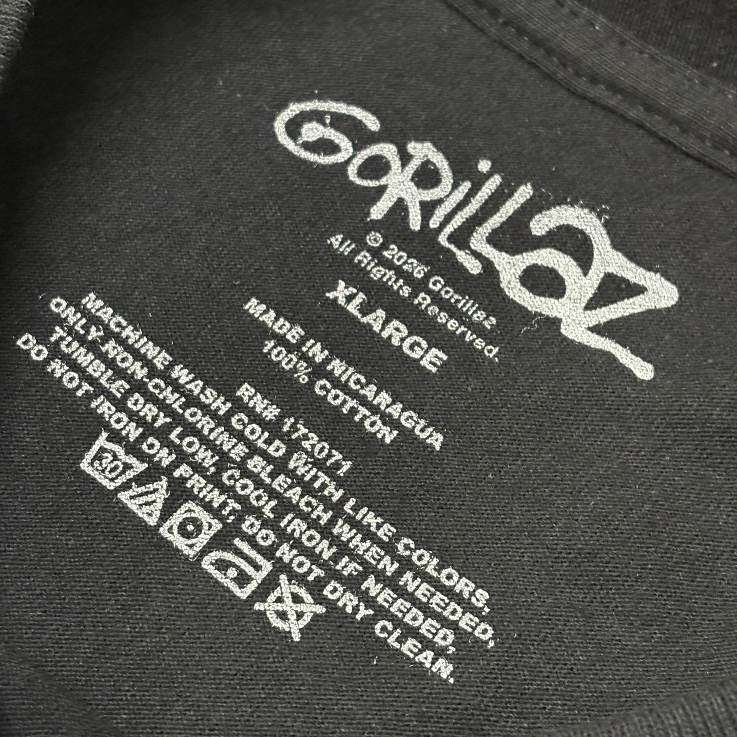 GORILLAZ / DINNER TABLE T-SHIRTS