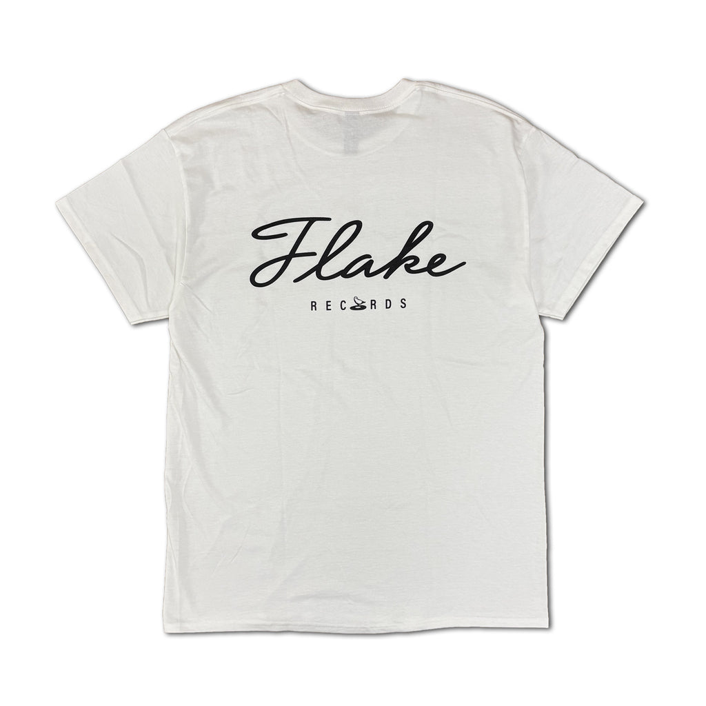 FLAKE RECORDS / DESIGNED BY HANDSOME DESIGN T-SHIRT