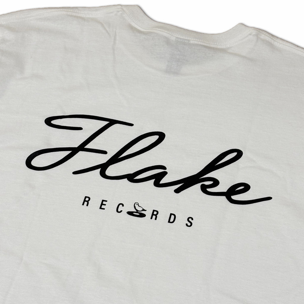 FLAKE RECORDS / DESIGNED BY HANDSOME DESIGN T-SHIRT