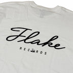FLAKE RECORDS / DESIGNED BY HANDSOME DESIGN T-SHIRT