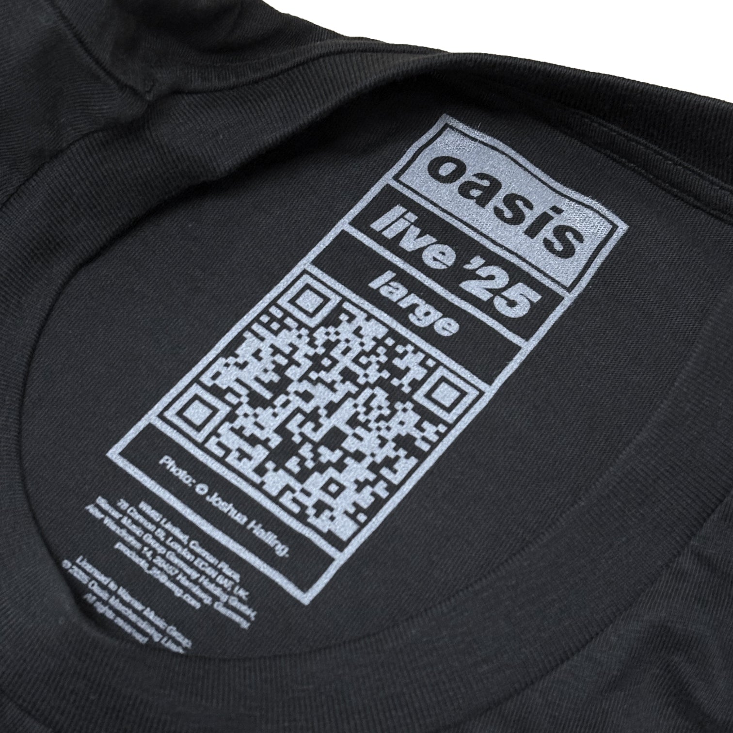 OASIS / LIVE PHOTO T-SHIRTS