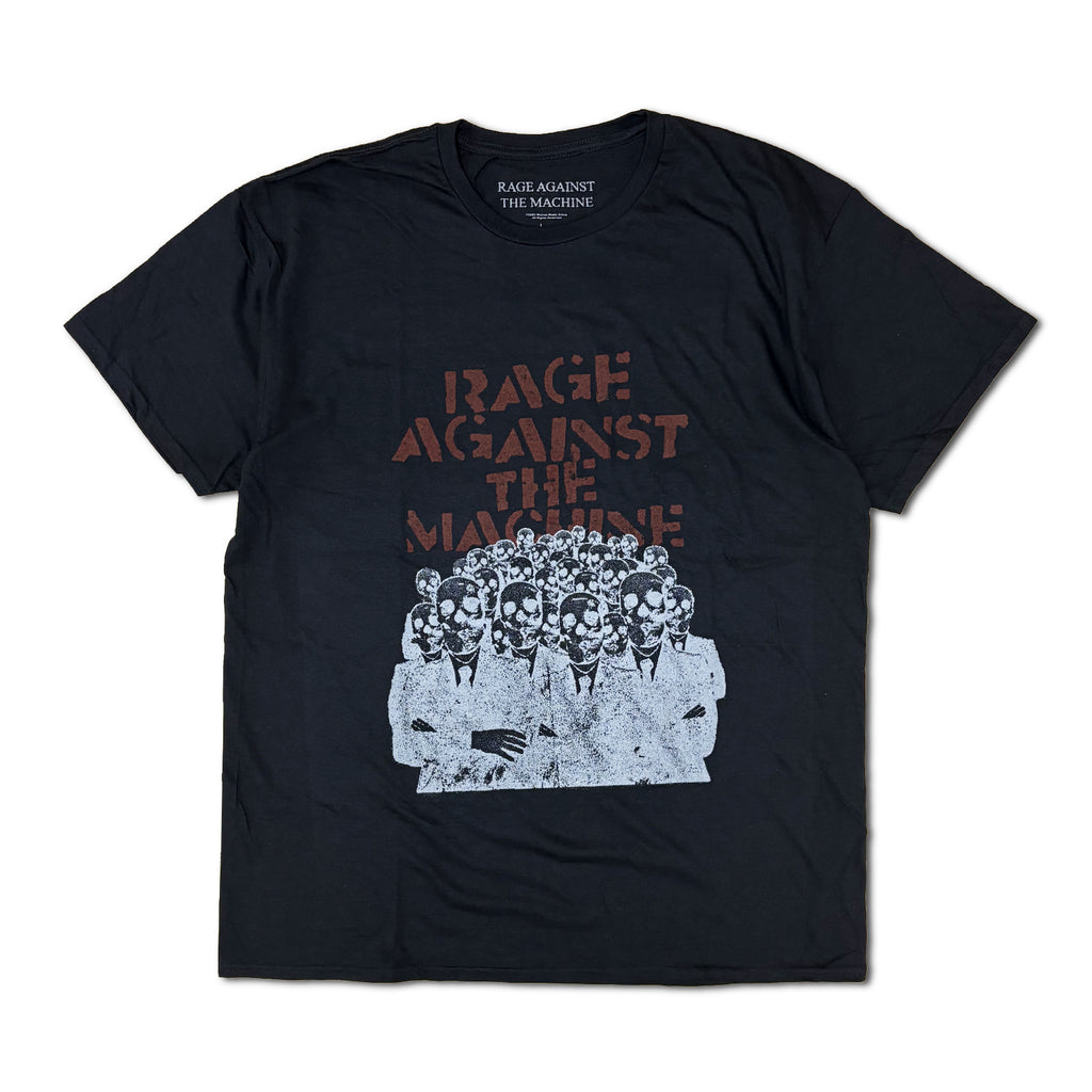 RAGE AGAINST THE MACHINE / CROWD MASKS T-SHIRTS