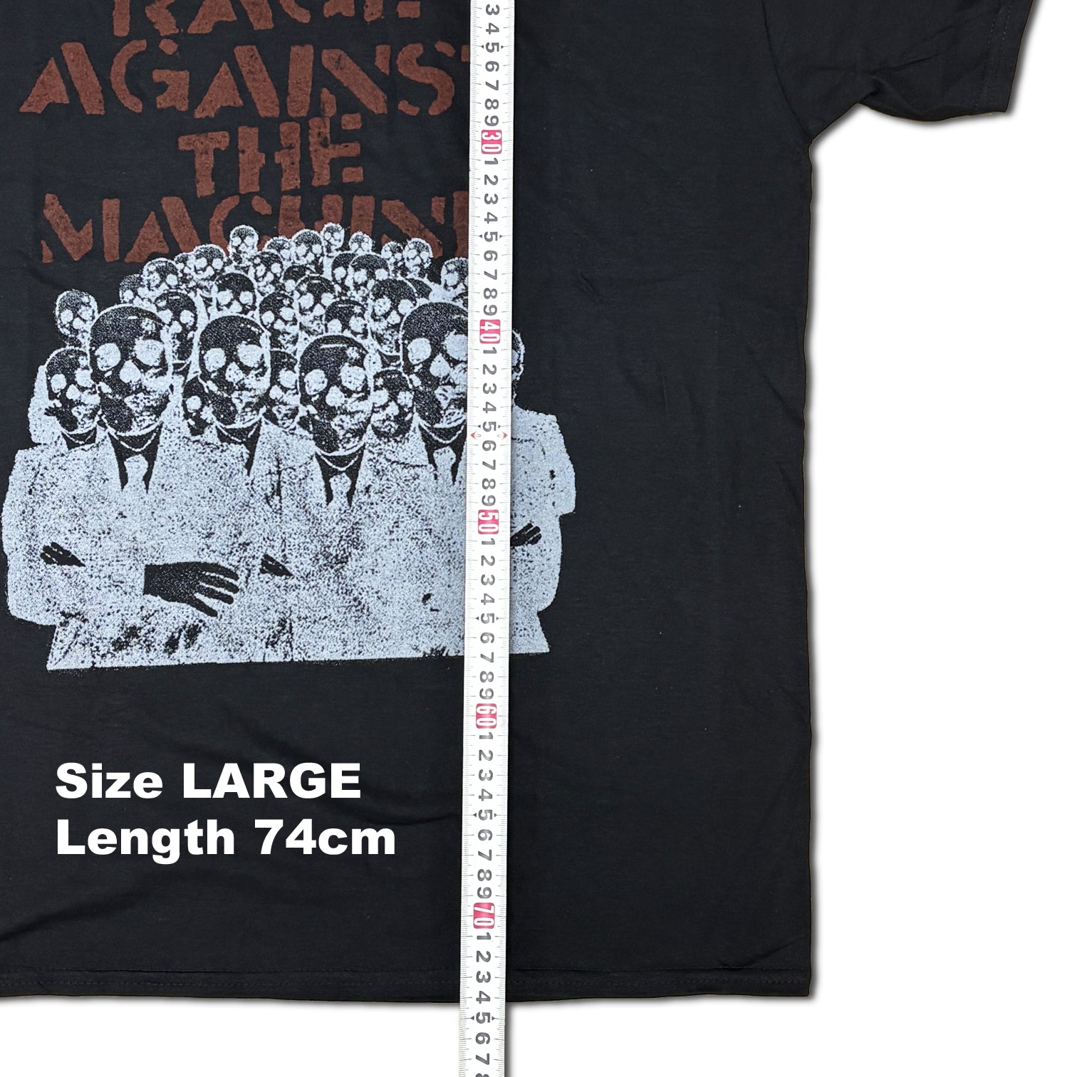 RAGE AGAINST THE MACHINE / CROWD MASKS T-SHIRTS